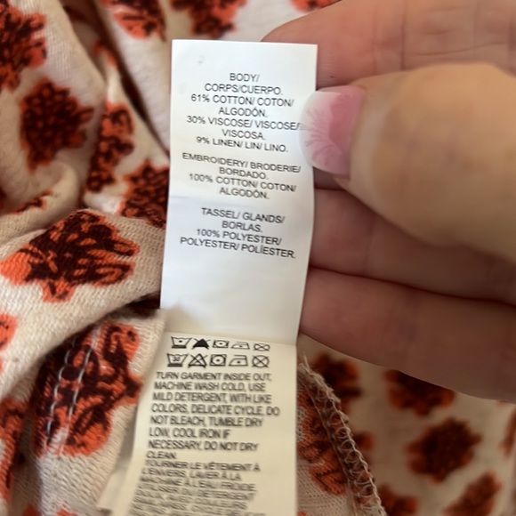 Lucky Brand Short Sleeve Blouse - Picture 5 of 6